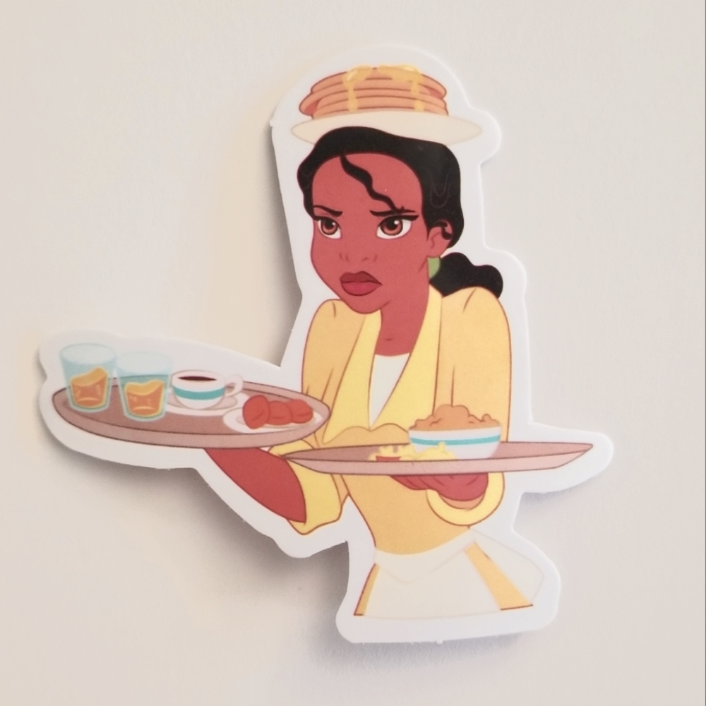 10/$10 Princess Tiana Sticker